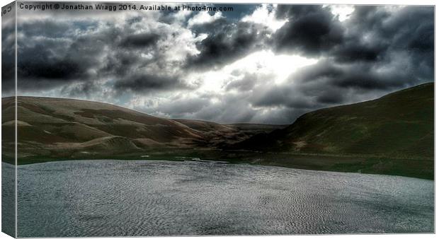  Wesseden Reservoir Canvas Print by Jonathan Wragg