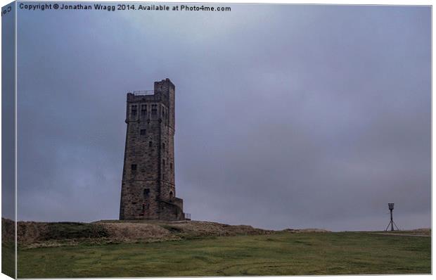  Castle Hill Canvas Print by Jonathan Wragg
