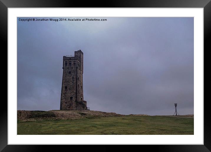  Castle Hill Framed Mounted Print by Jonathan Wragg