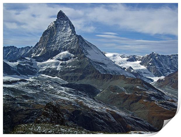 The Matterhorn Print by Stephen Brown
