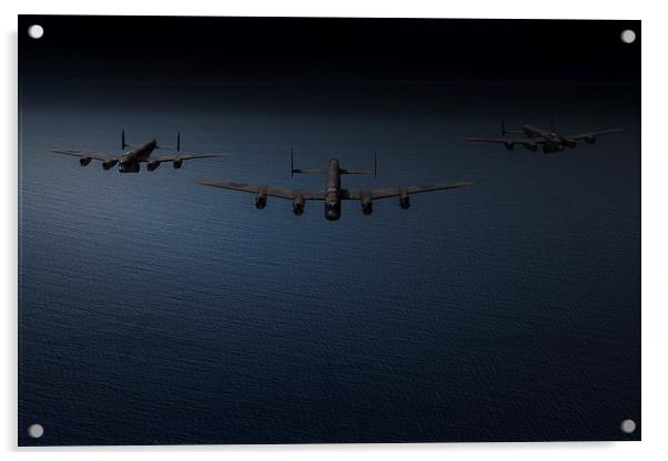 Dambusters second flight Acrylic by Gary Eason