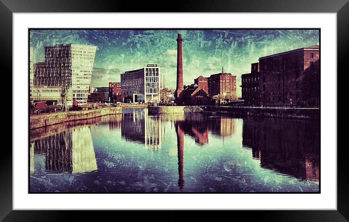  albert dock liverpool Framed Mounted Print by sue davies