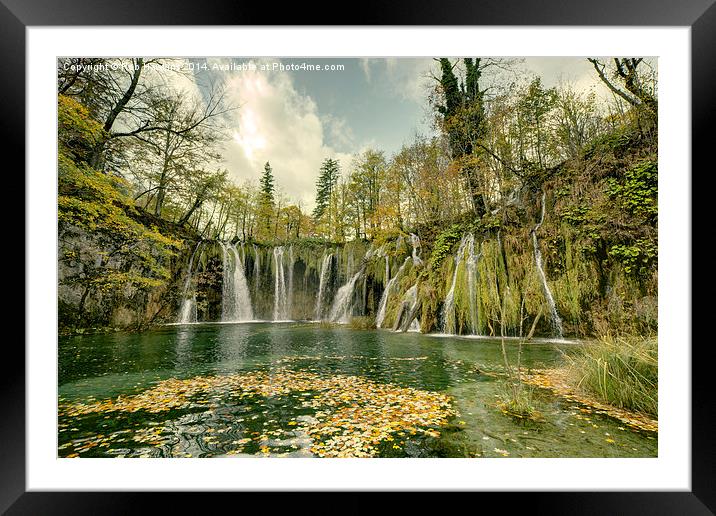  Plitvice Falls  Framed Mounted Print by Rob Hawkins