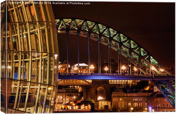  The Sage and The Tyne Bridge Canvas Print by Ray Pritchard