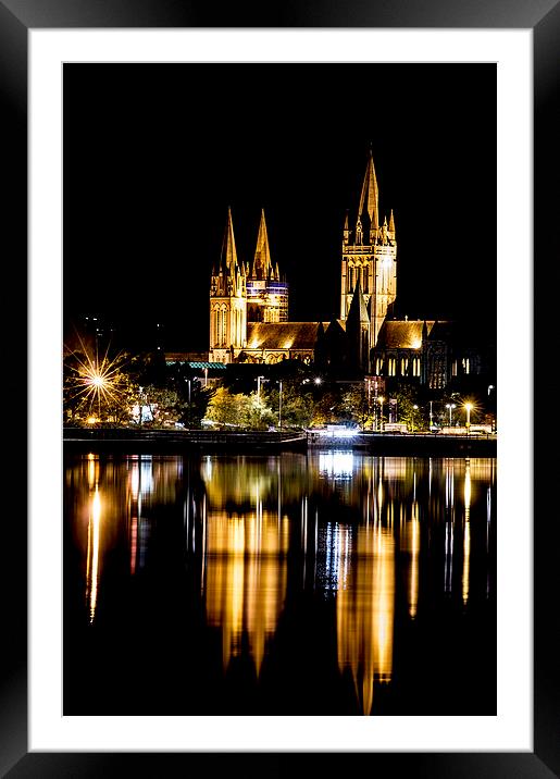  cathedral reflections Framed Mounted Print by keith sutton