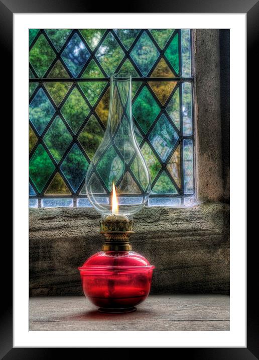  Eternal Flame Framed Mounted Print by Ian Mitchell