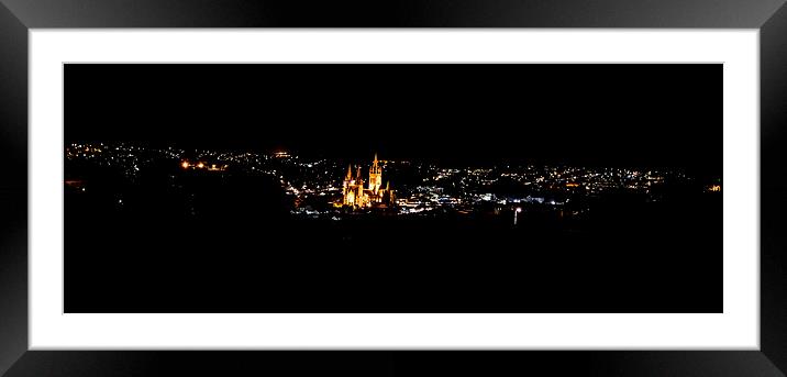  A Cornish skyline Framed Mounted Print by keith sutton