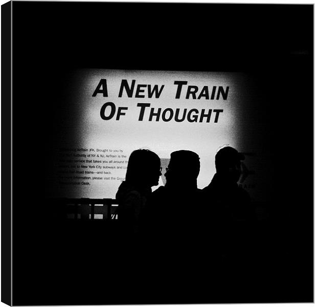 A new train of thought Canvas Print by Tom Hall