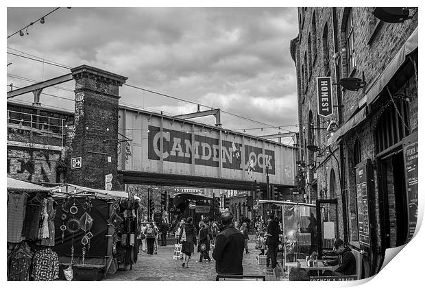  Camden Town Print by benny hawes