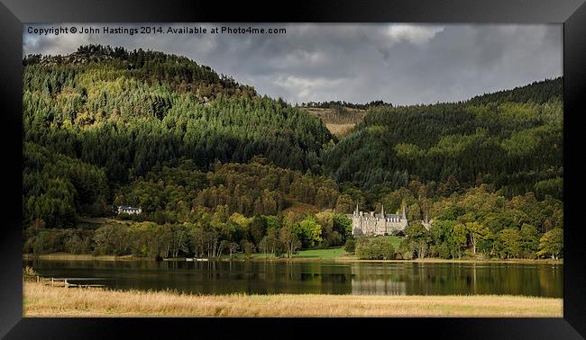 Autumnal Splendor in Scottish Highlands Framed Print by John Hastings