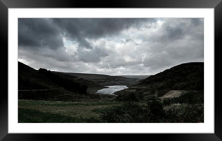  Butterley Reservoir Marsden Framed Mounted Print by Jonathan Wragg