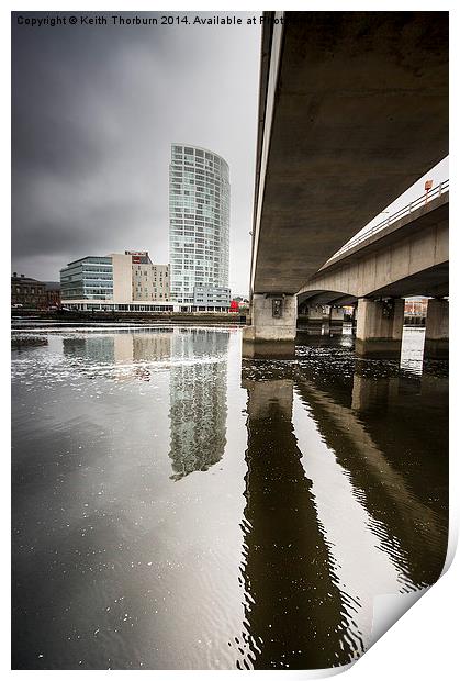 Docks of Belfast  Print by Keith Thorburn EFIAP/b