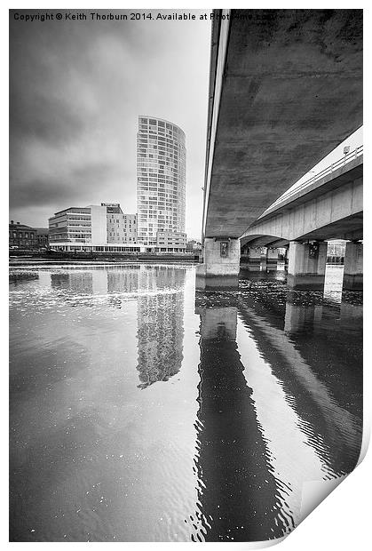 Docks of Belfast  Print by Keith Thorburn EFIAP/b