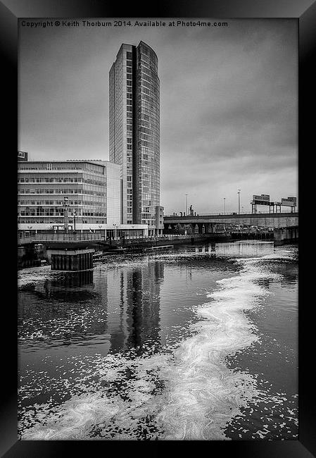 River Lagan Belfast Framed Print by Keith Thorburn EFIAP/b