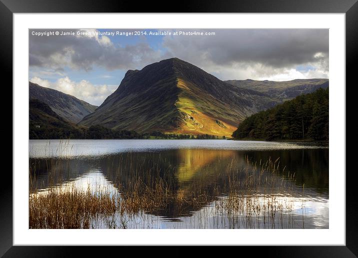 Fleetwith Pike  Framed Mounted Print by Jamie Green