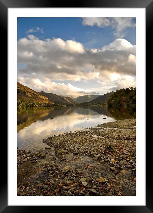  Ullswater Autumn Framed Mounted Print by Jacqi Elmslie
