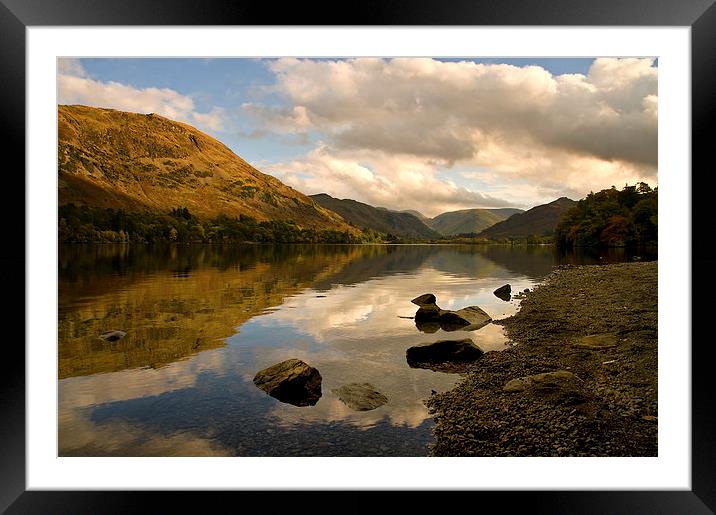 Ullswater Reflections  Framed Mounted Print by Jacqi Elmslie