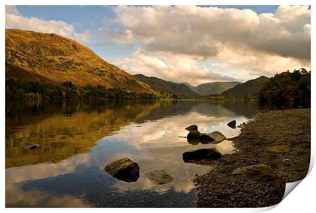 Ullswater Reflections  Print by Jacqi Elmslie