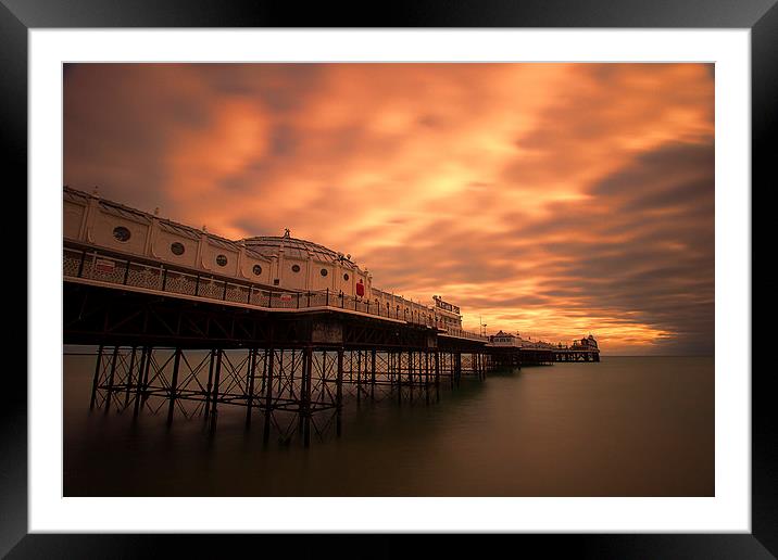  Brighton Marine Palace and Pier Framed Mounted Print by Dean Messenger
