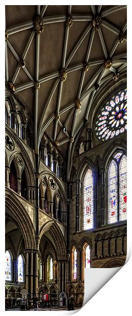 South Transept Print by Tom Gomez