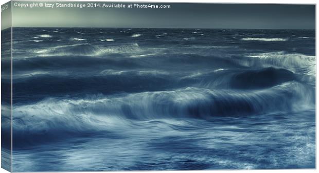  Rolling waves Canvas Print by Izzy Standbridge