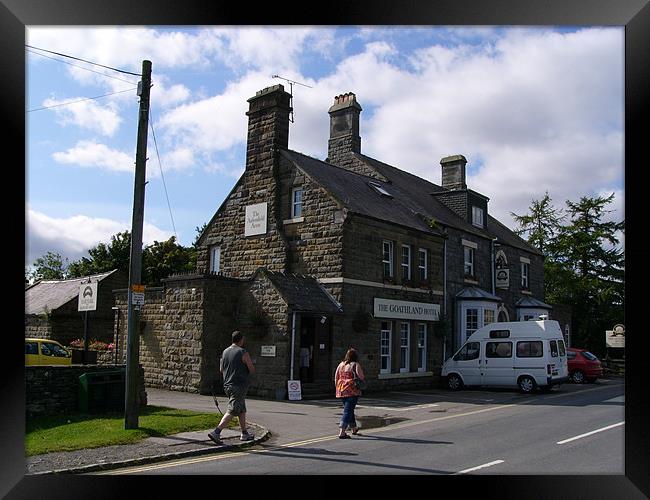 Aidensfield Arms, Heartbeat, North Yorkshire Framed Print by Gareth Wild