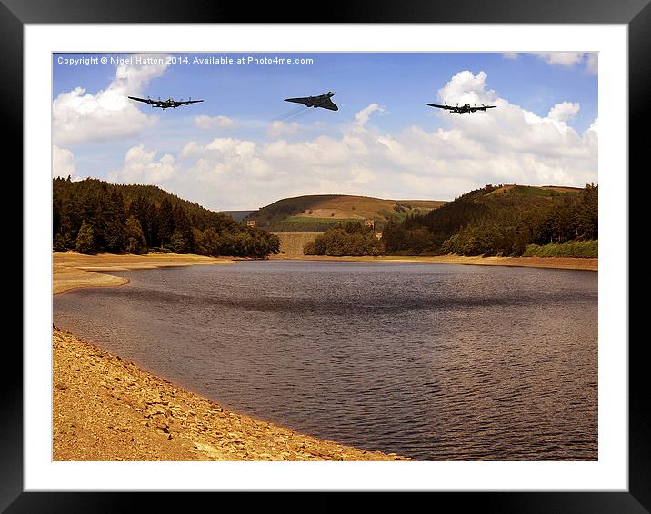  Three Over Howden Framed Mounted Print by Nigel Hatton