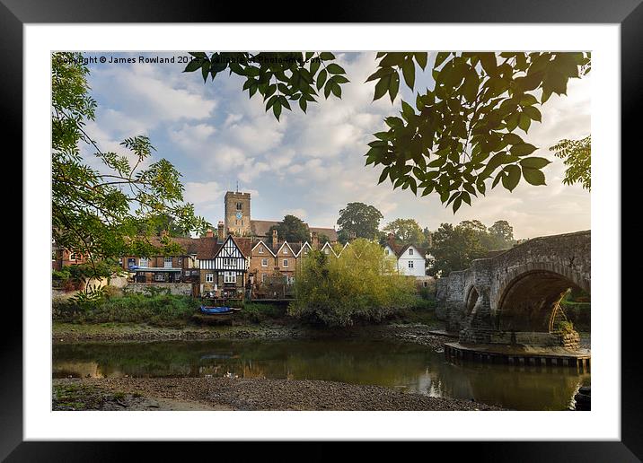 Aylesford, Kent Framed Mounted Print by James Rowland