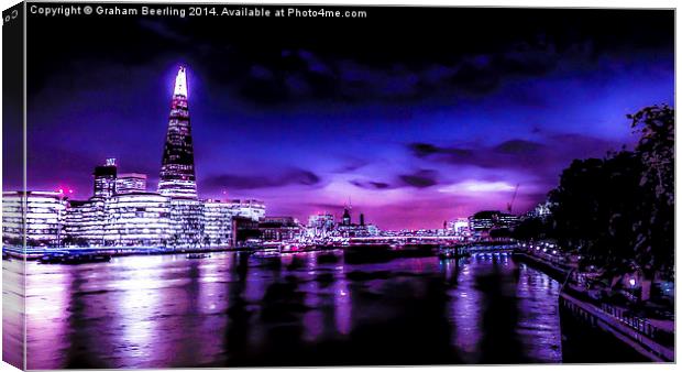  London Moods Canvas Print by Graham Beerling