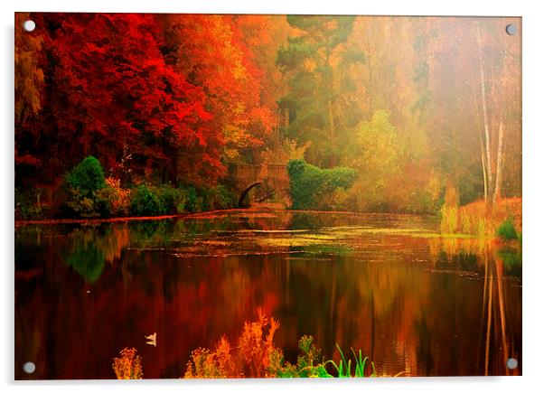  Autumn Reflected Acrylic by Heaven's Gift xxx68