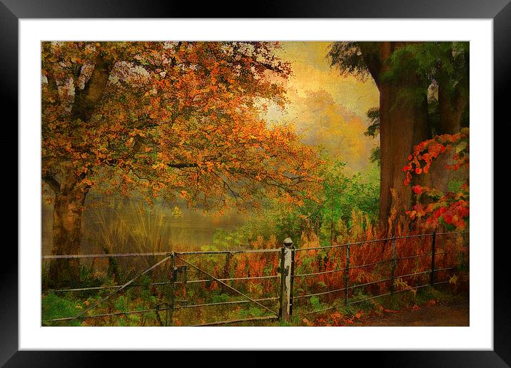  Autumn On My Mind  Framed Mounted Print by Heaven's Gift xxx68