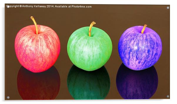  APPLES Acrylic by Anthony Kellaway