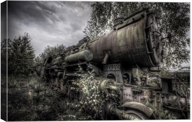  Out of steam Canvas Print by Nathan Wright