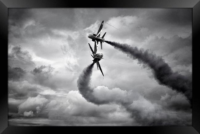 Red Arrows Framed Print by Jason Green