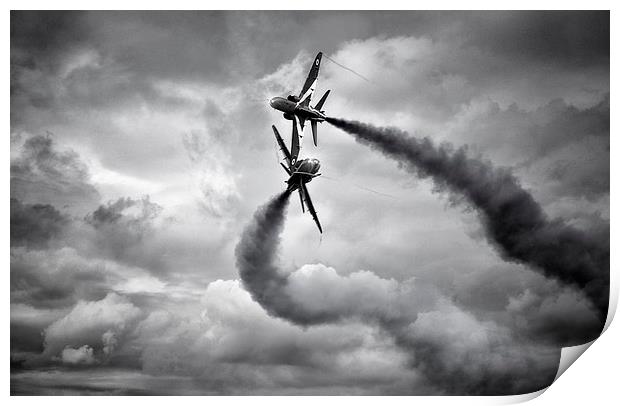 Red Arrows Print by Jason Green