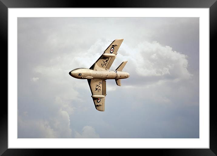 Hawker Hunter Framed Mounted Print by Jason Green
