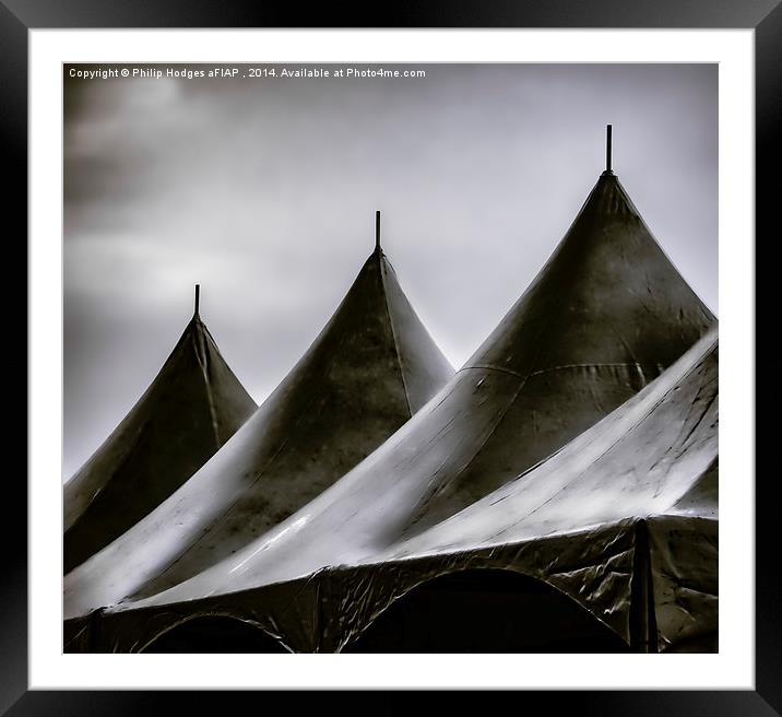 Canopies  Framed Mounted Print by Philip Hodges aFIAP ,