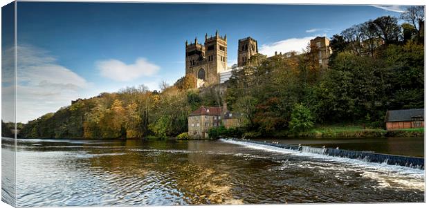  City of Durham Panoramic Canvas Print by Dave Hudspeth Landscape Photography