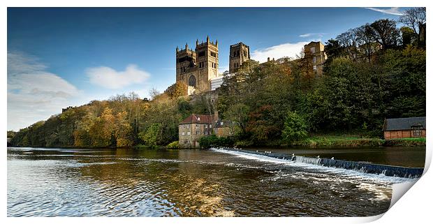  City of Durham Panoramic Print by Dave Hudspeth Landscape Photography