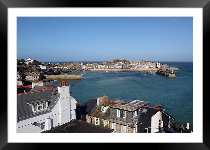  St Ives Framed Mounted Print by Robert Sherwood
