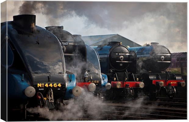  Five Icons of Steam Canvas Print by Jason Kerner