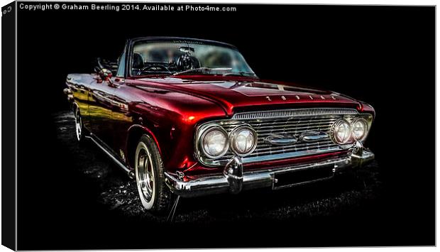  Classic Car Canvas Print by Graham Beerling