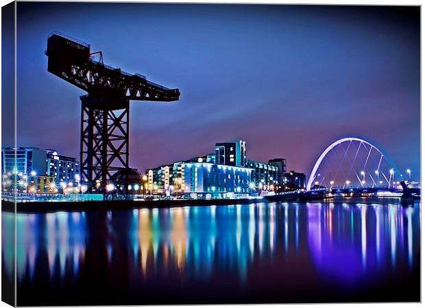  The Clyde Arc Canvas Print by Aj’s Images
