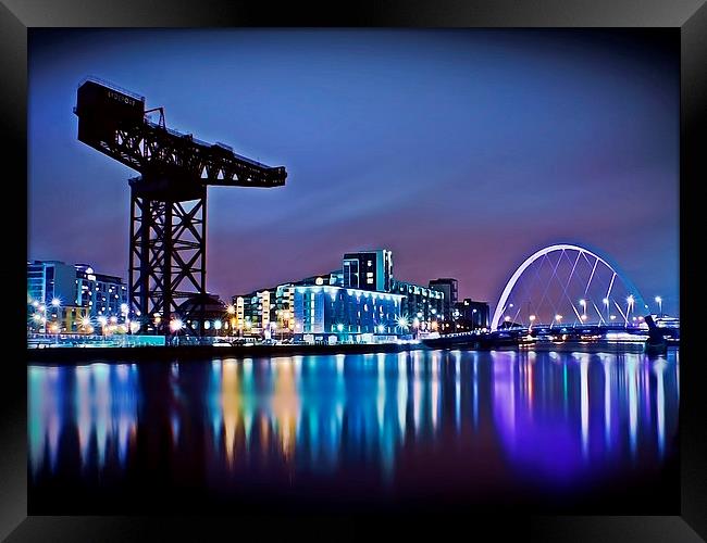  The Clyde Arc Framed Print by Aj’s Images