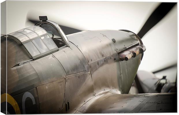  Hurricane Ready for Take Off Canvas Print by Jason Kerner