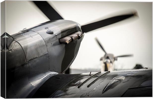  Spitfire Ready To Fly Canvas Print by Jason Kerner