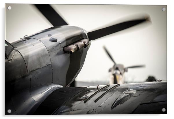  Spitfire Ready To Fly Acrylic by Jason Kerner