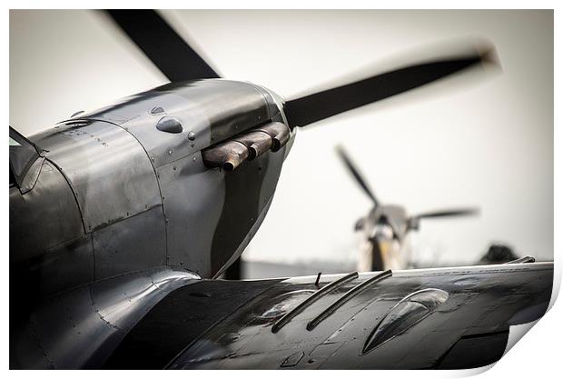  Spitfire Ready To Fly Print by Jason Kerner