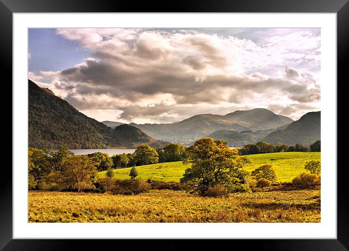 Ullswater View Framed Mounted Print by Jacqi Elmslie