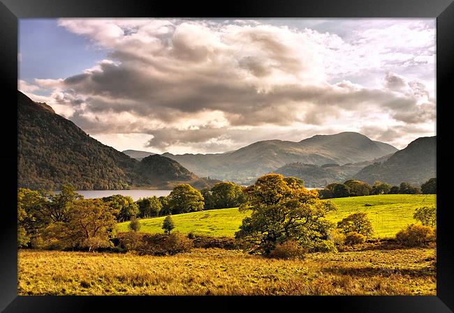 Ullswater View Framed Print by Jacqi Elmslie